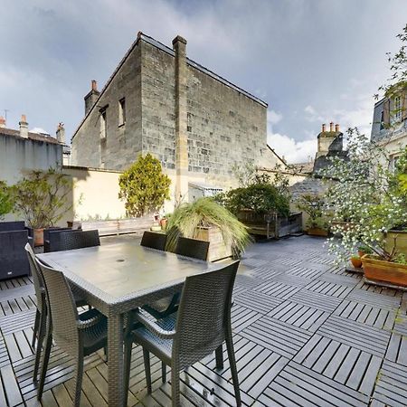 Lovely Apartment With Exceptional Terrace Bordeaux Eksteriør billede