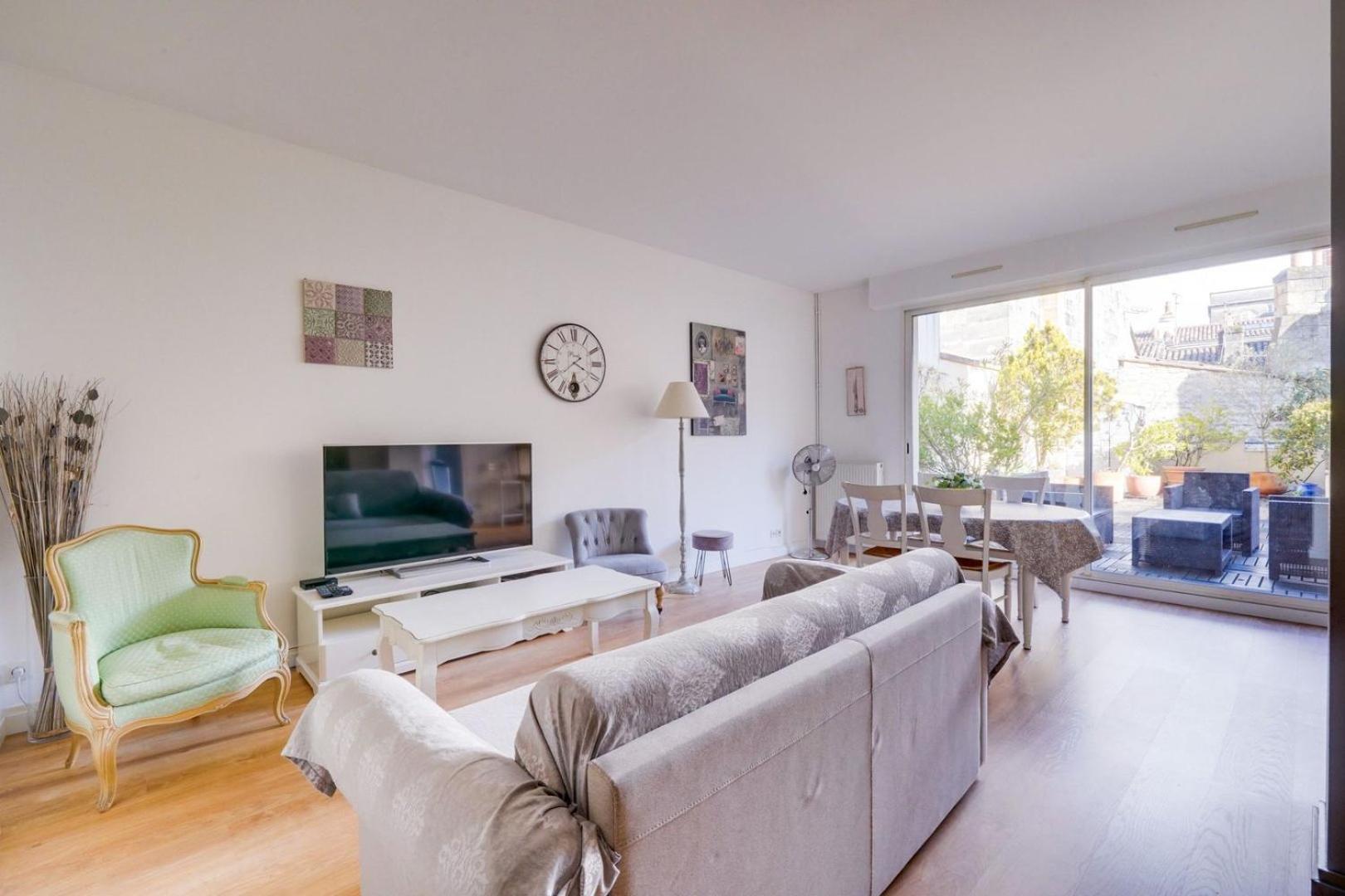 Lovely Apartment With Exceptional Terrace Bordeaux Eksteriør billede